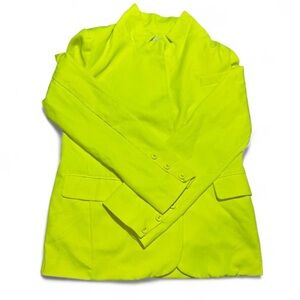 Hanifa Neon Lime Blazer